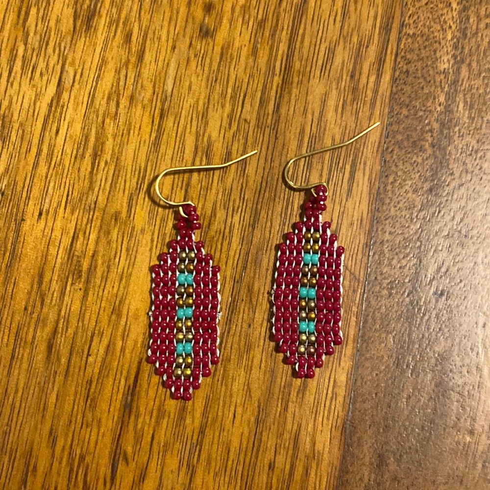 Handmade Beaded Earrings